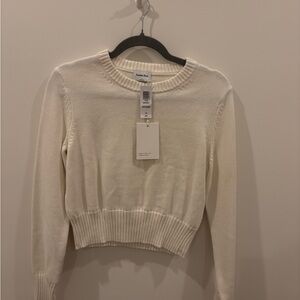 Sunday Best Cream Crew Neck Sweater